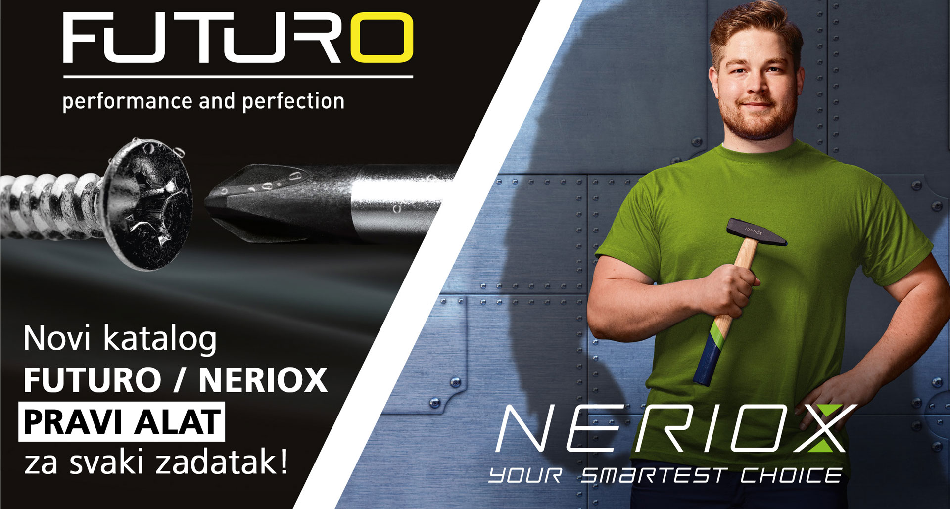 Novi FUTURO - NERIOX katalog alata! Pravi alat za svaki zadatak!