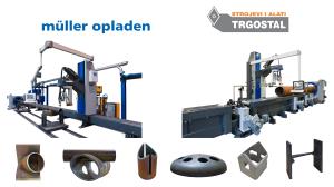M&#220;LLER OPLADEN GmbH - Strojevi za 3D rezanje cijevi, profila i automatsko zavarivanje